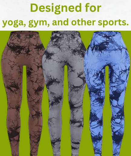 OVESPORT 3-Pack Tie Dye