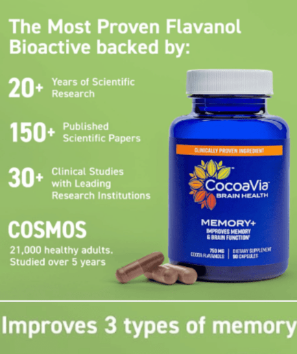 CocoaVia Brain Supplement